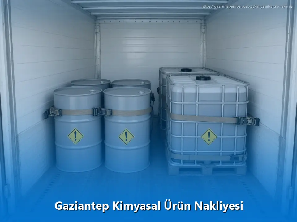 Gaziantep Kimyasal Ürün Nakliyesi